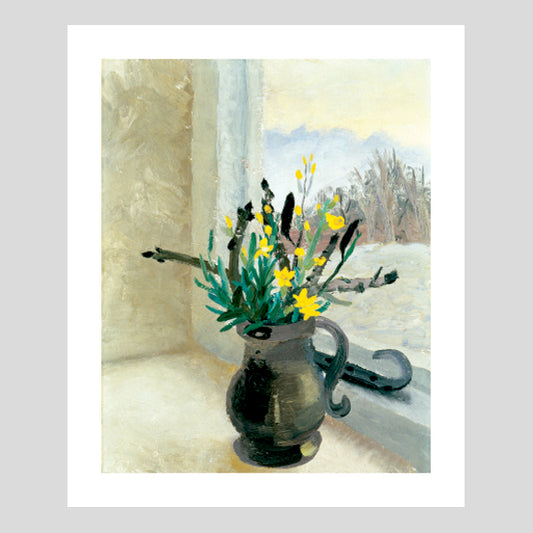 Art Angels Publishing Winifred Nicholson Horse Chestnut & Jasmine Greetings Card (WN2060x) 1