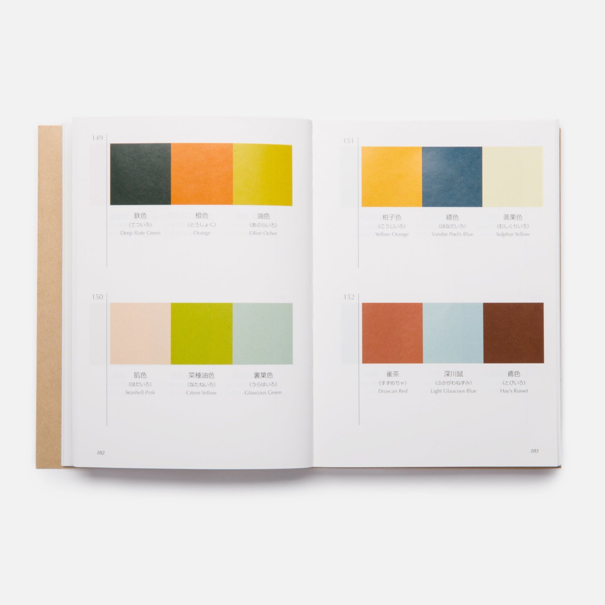 Dictionary of Color Combinations Vol.1 & 2 Japanese Creative Set Seigensha
