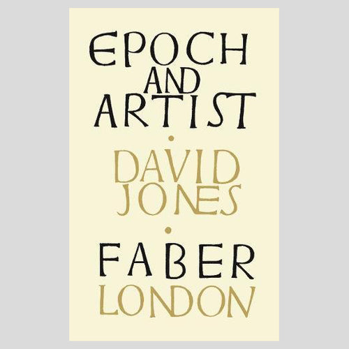 Bookspeed Epoch and Artist Book David Jones 1