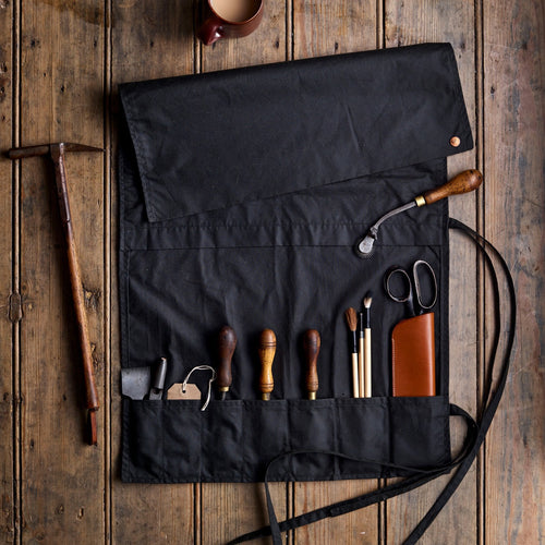 Fieldware Co. Waxed Cotton Craft Tool  Roll