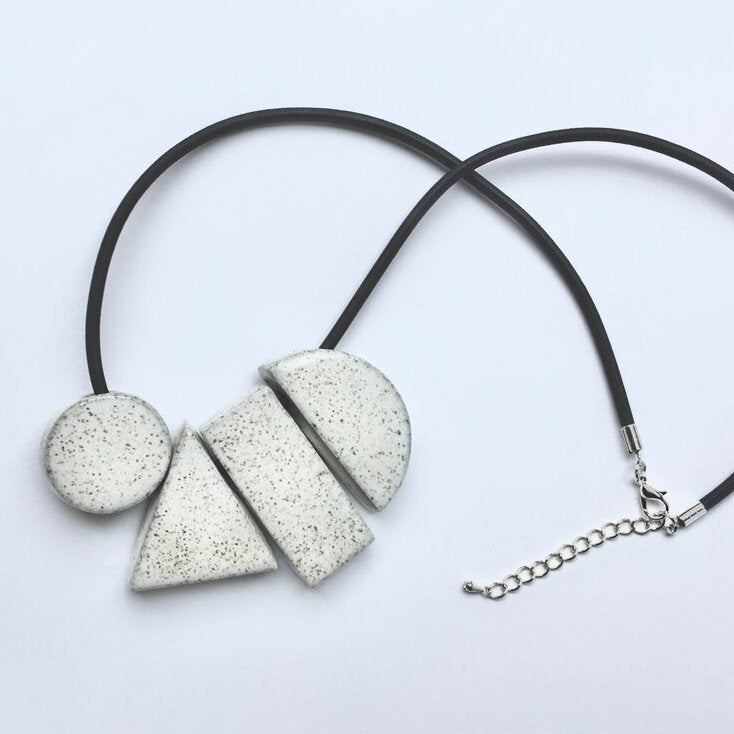 Studio Janneke Ceramic Geo Necklace