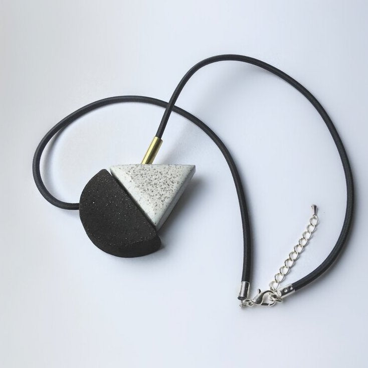 Studio Janneke Ceramic Geo Necklace