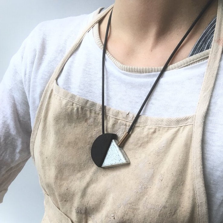 Studio Janneke Ceramic Geo Necklace