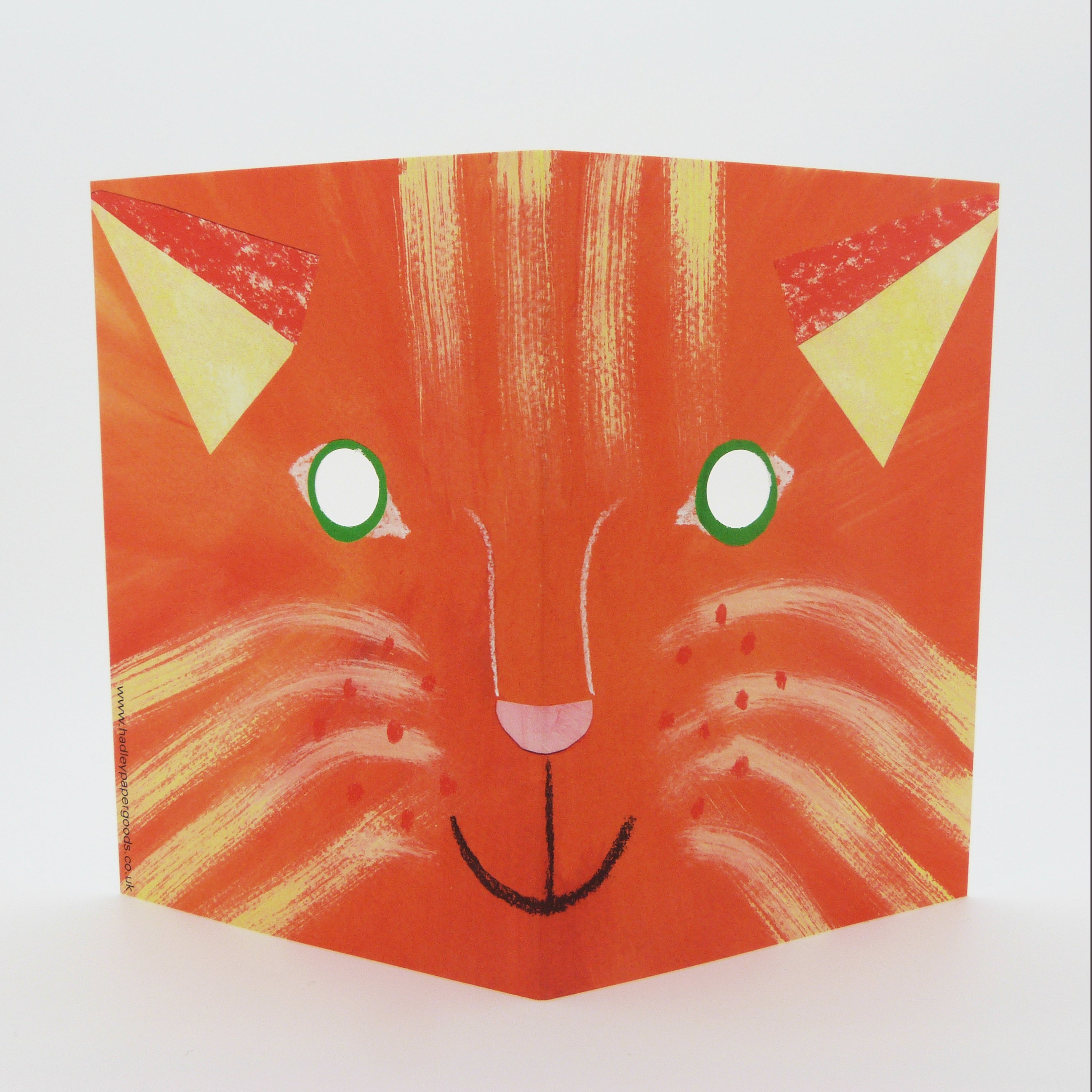 Hadley Paper Goods Hadley Cat Mask Greetings Card 2