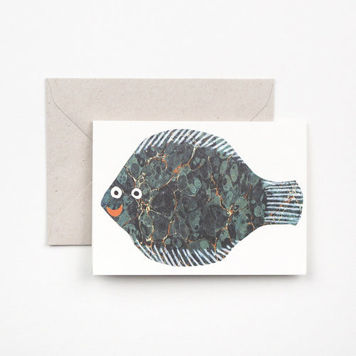 Hadley Paper Goods Hadley Little Fish Mini Greetings Card 1