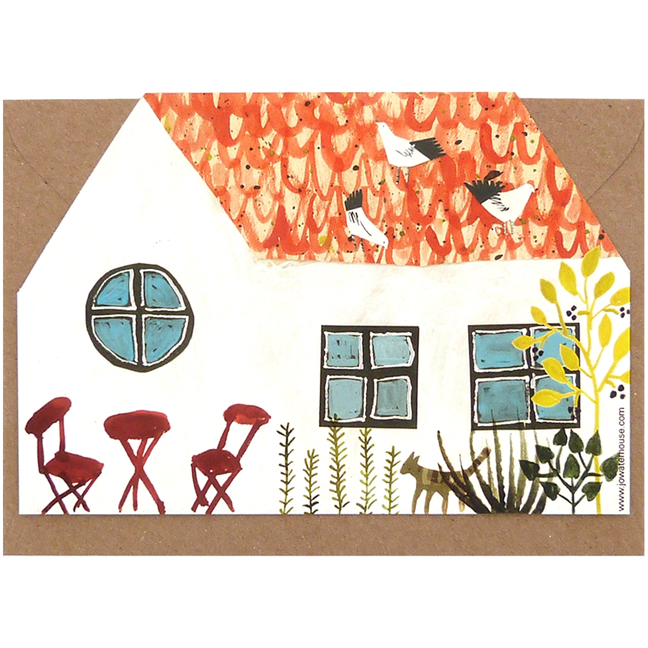 Hadley Paper Goods Hadley Little House Greetings Card 2