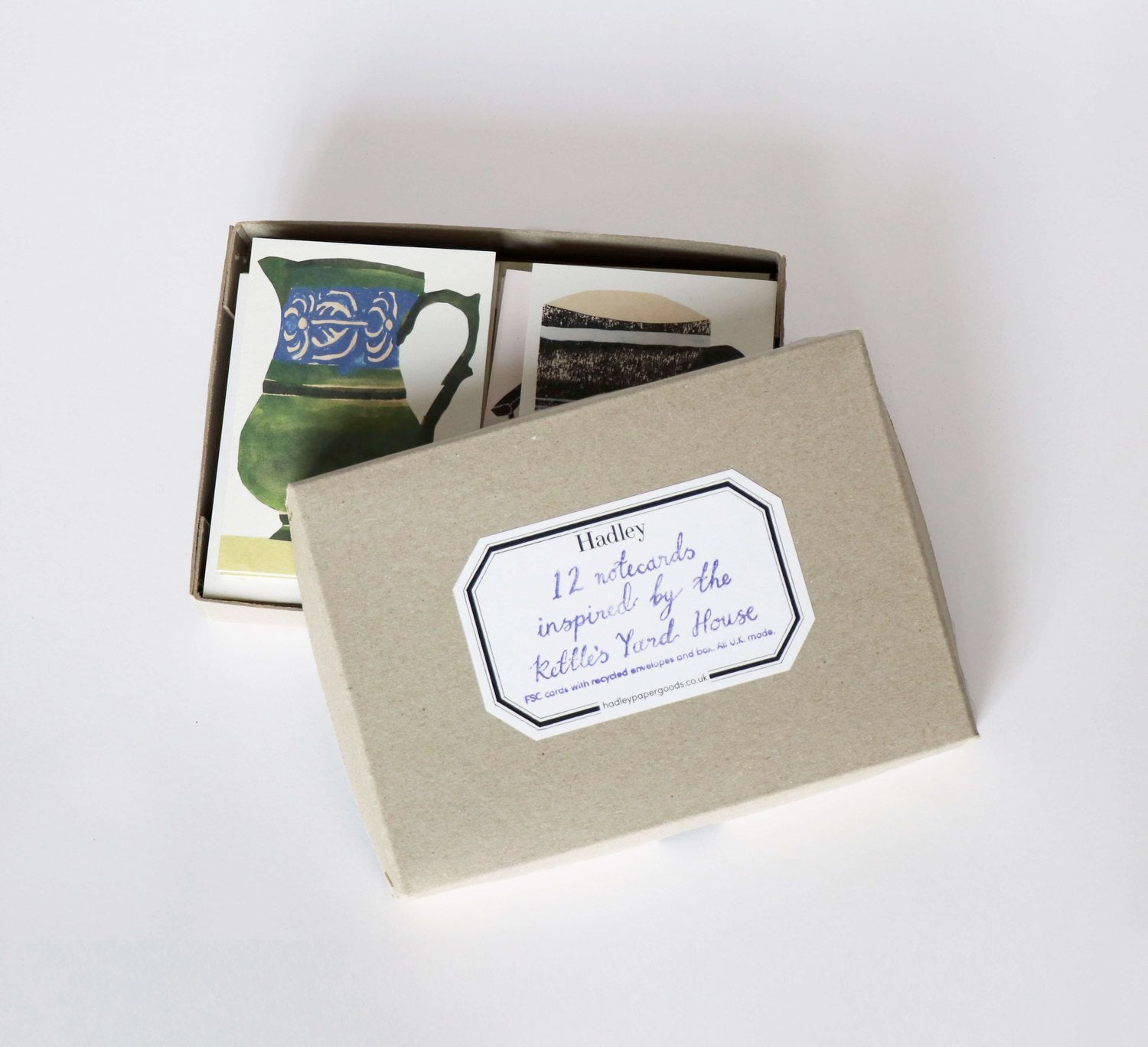 Hadley Paper Goods Hadley x Kettle's Yard Greetings Card Box Set (Pack of 12) 2