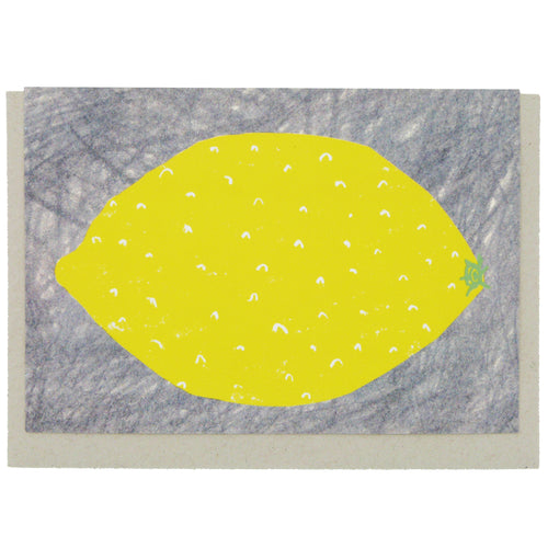 Hadley Paper Goods Hadley x Kettle's Yard Lemon Greetings Card 1