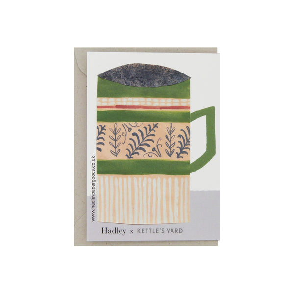 Hadley x Kettle's Yard Mugs Folding Greetings Card