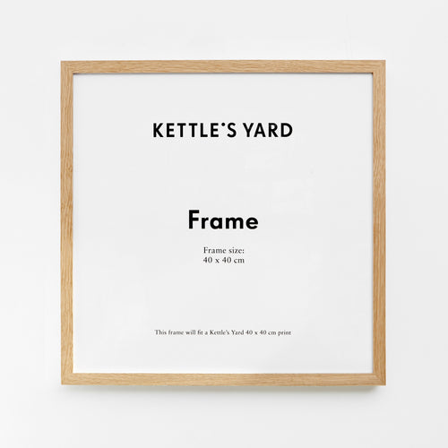 King and McGaw Frame Square 40 x 40cm - Oak 1