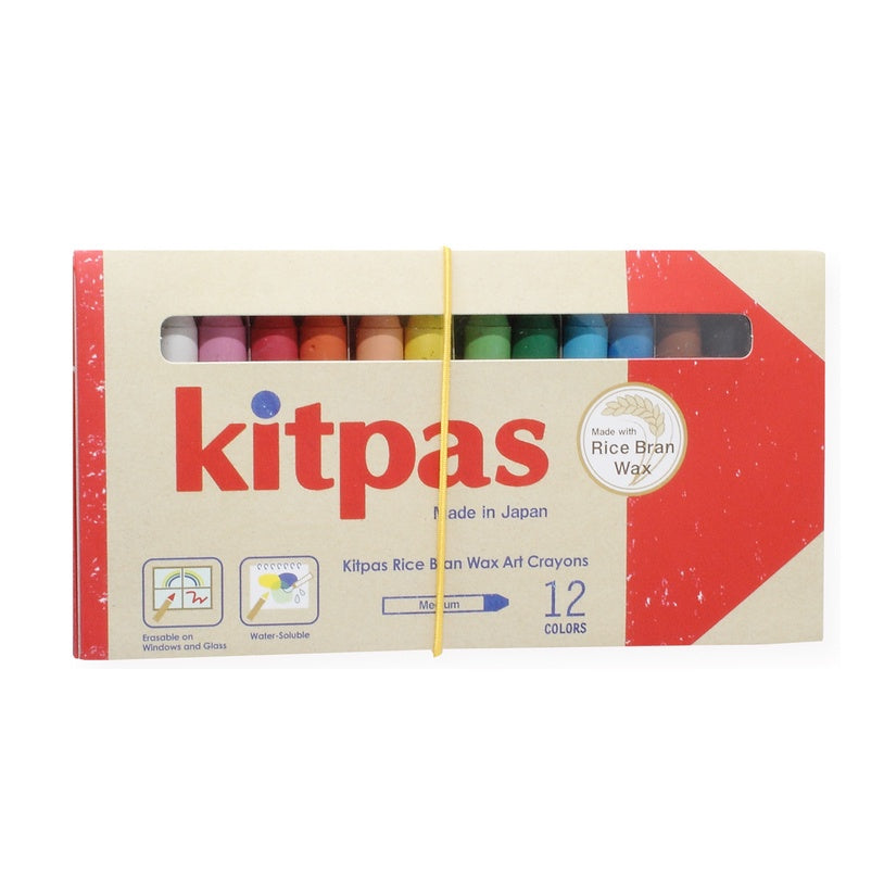 Kitpas Rice Bran Wax Crayon