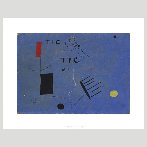 Joan Miró Tic Tic Unframed Print