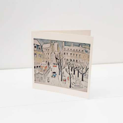 Christopher Wood Paris Snow Scene Christmas Cards Pack of 6