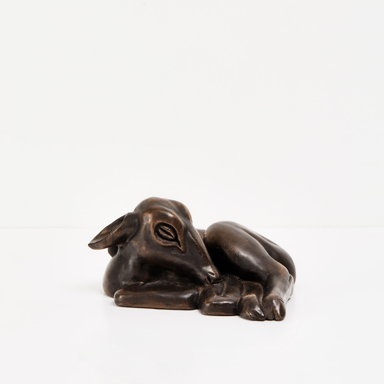 Modern Souvenir Co Henri Gaudier-Brzeska Sleeping Fawn - Bronze/brown 1