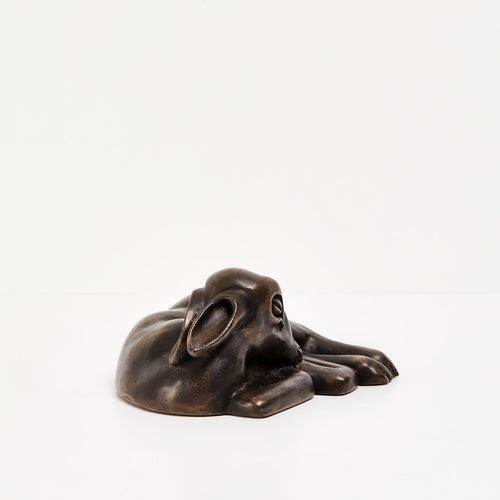 Modern Souvenir Co Henri Gaudier-Brzeska Sleeping Fawn - Bronze/brown 2