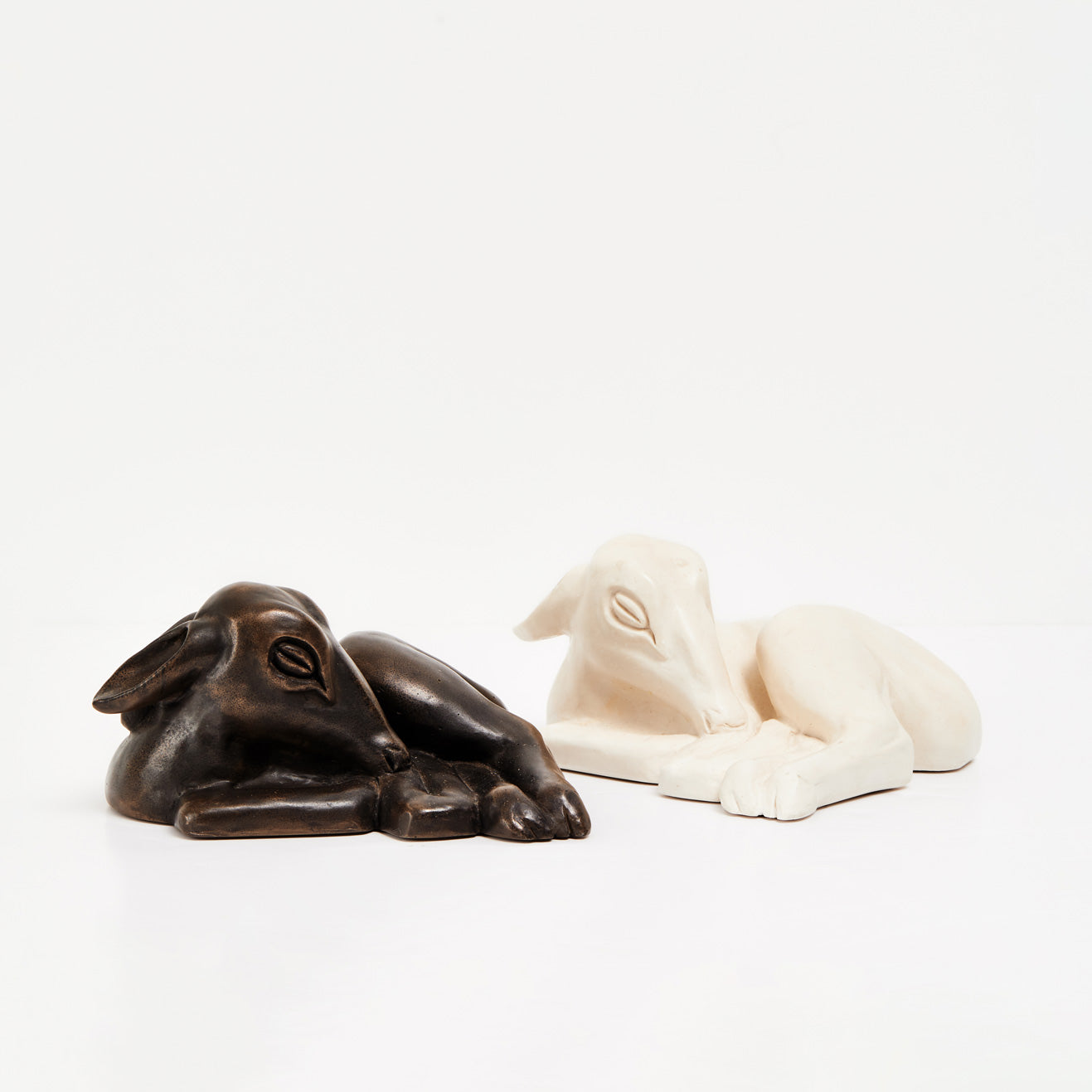Modern Souvenir Co Henri Gaudier-Brzeska Sleeping Fawn - Bronze/brown 5